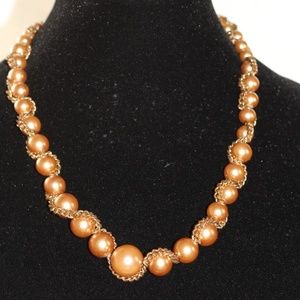 Brown Pearl Necklace